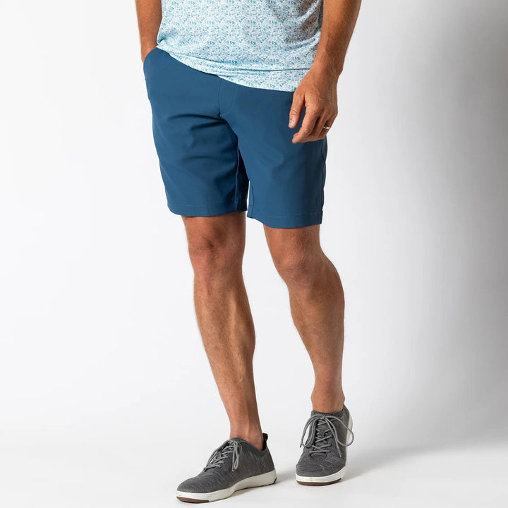 Duck Head 9" Long Drive Performance Shorts - Midnight Blue