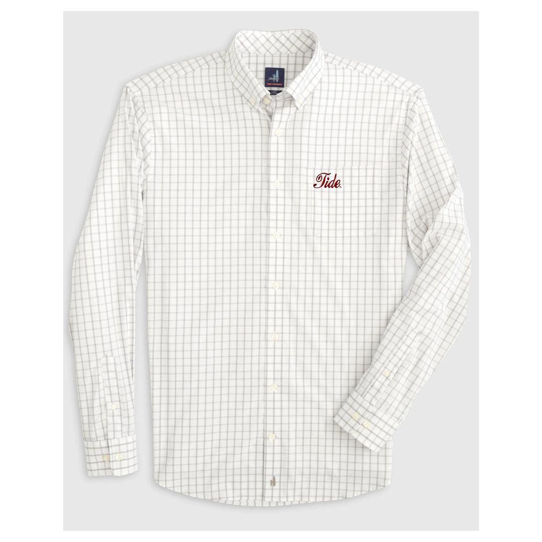 johnnie o dress shirts Surfsucker Knit Short Sleeve Button Down Shirt