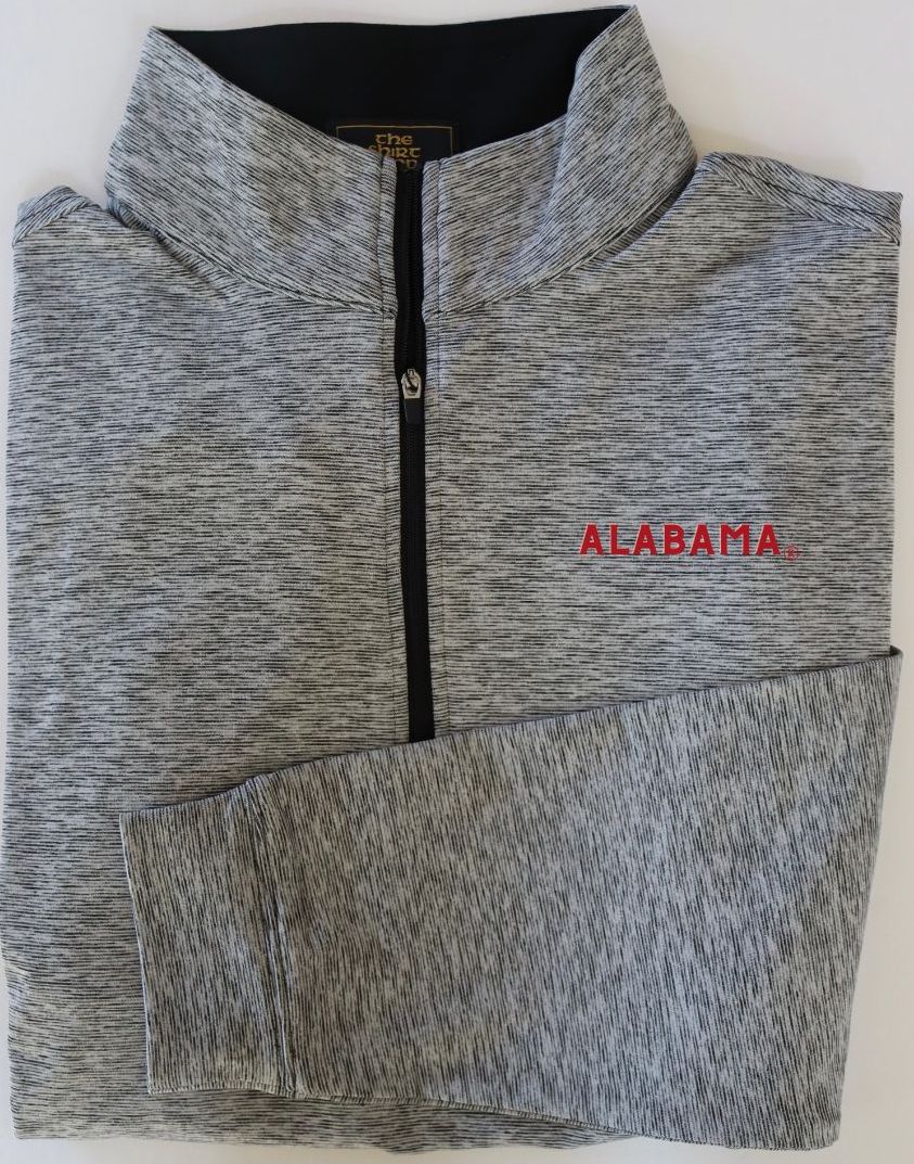 The Shirt Shop Trip 1/4 Zip (Alabama Block)