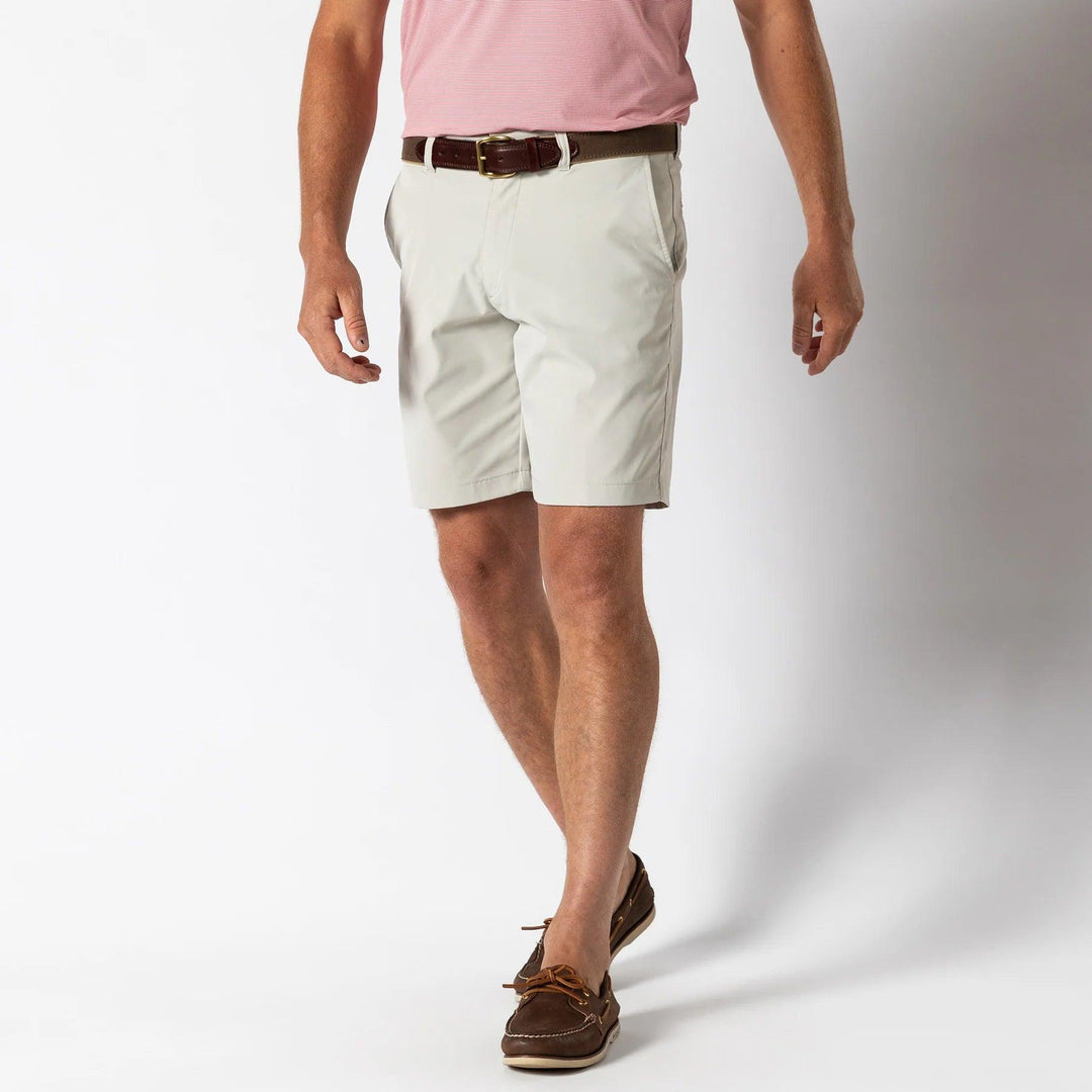 Duck Head 9" Long Drive Performance Shorts - Stone