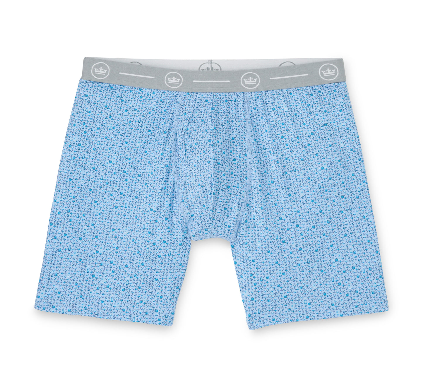 Peter Millar Whiskey Sour Performance Boxer Brief - Cottage Blue