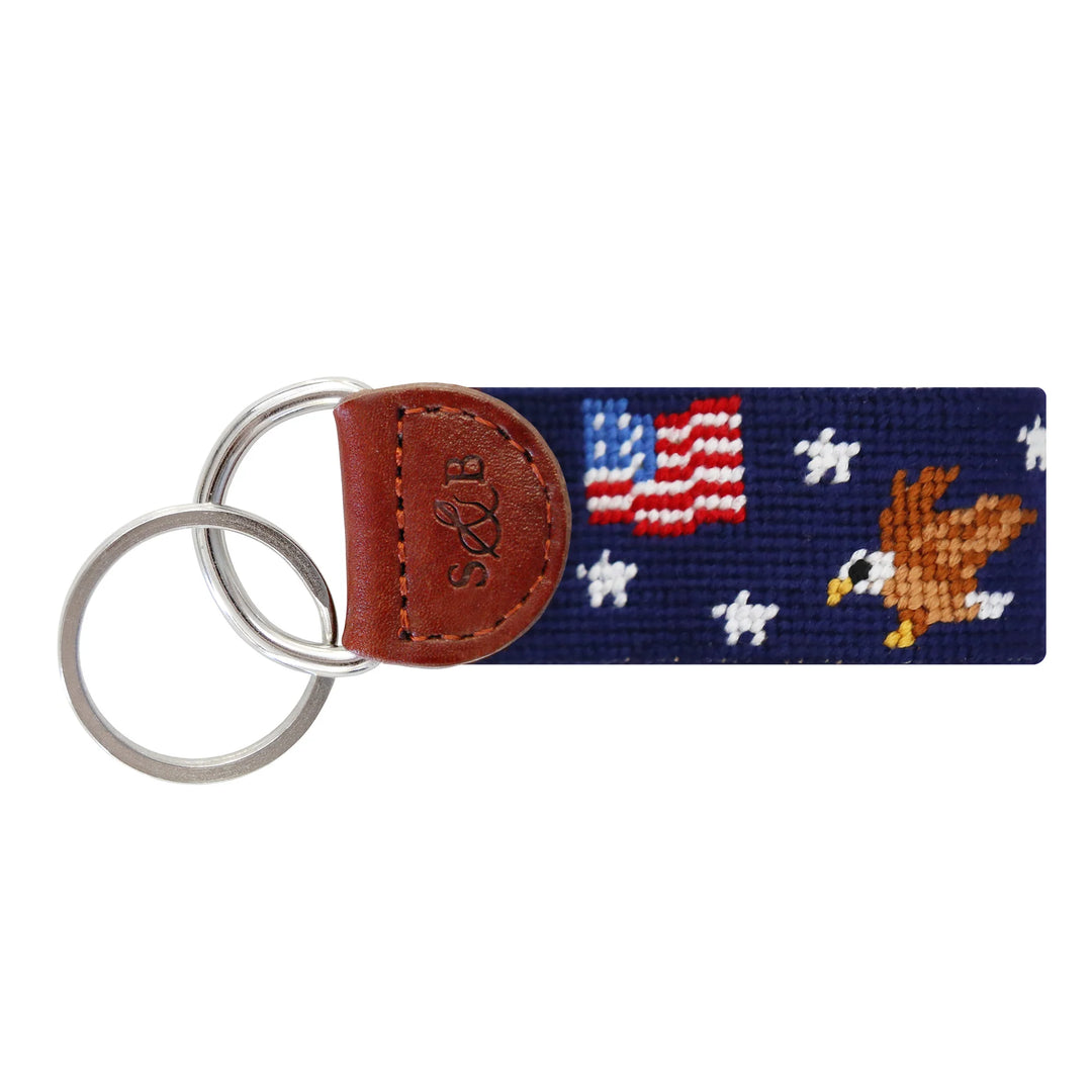 Smathers & Branson Key Fob- Americana Pattern