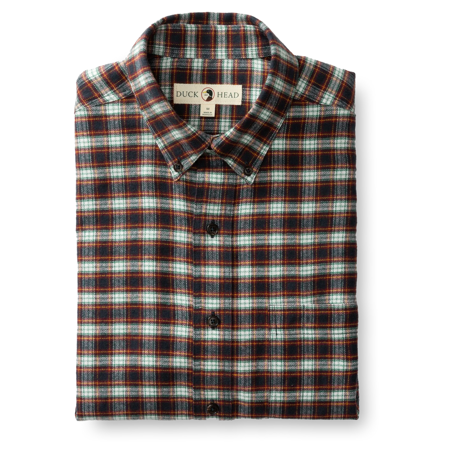 Duck Head Rosemont Plaid Flannel Sport Shirt