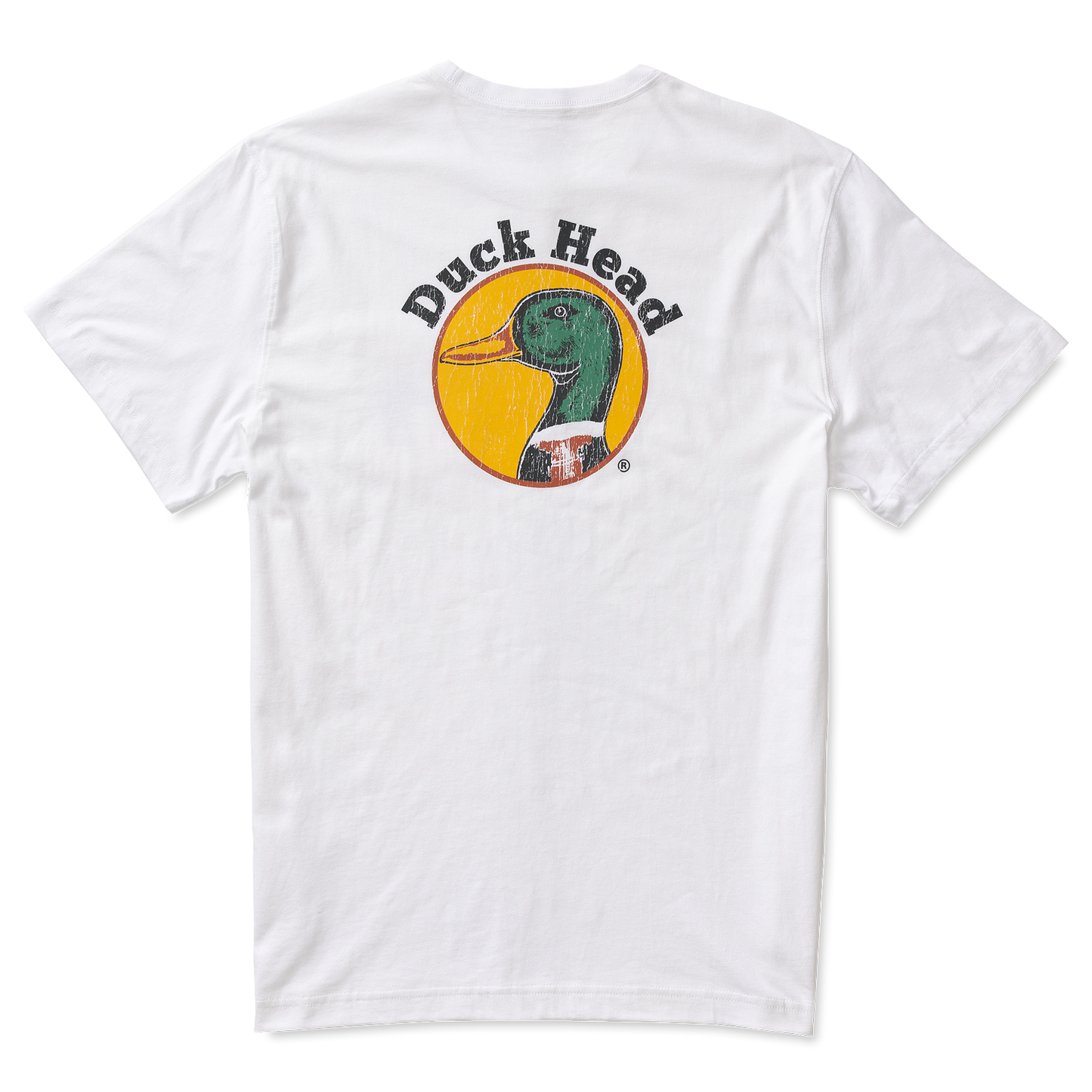 Duck Head Distressed Logo Short Sleeve T-Shirt (3 Colors)