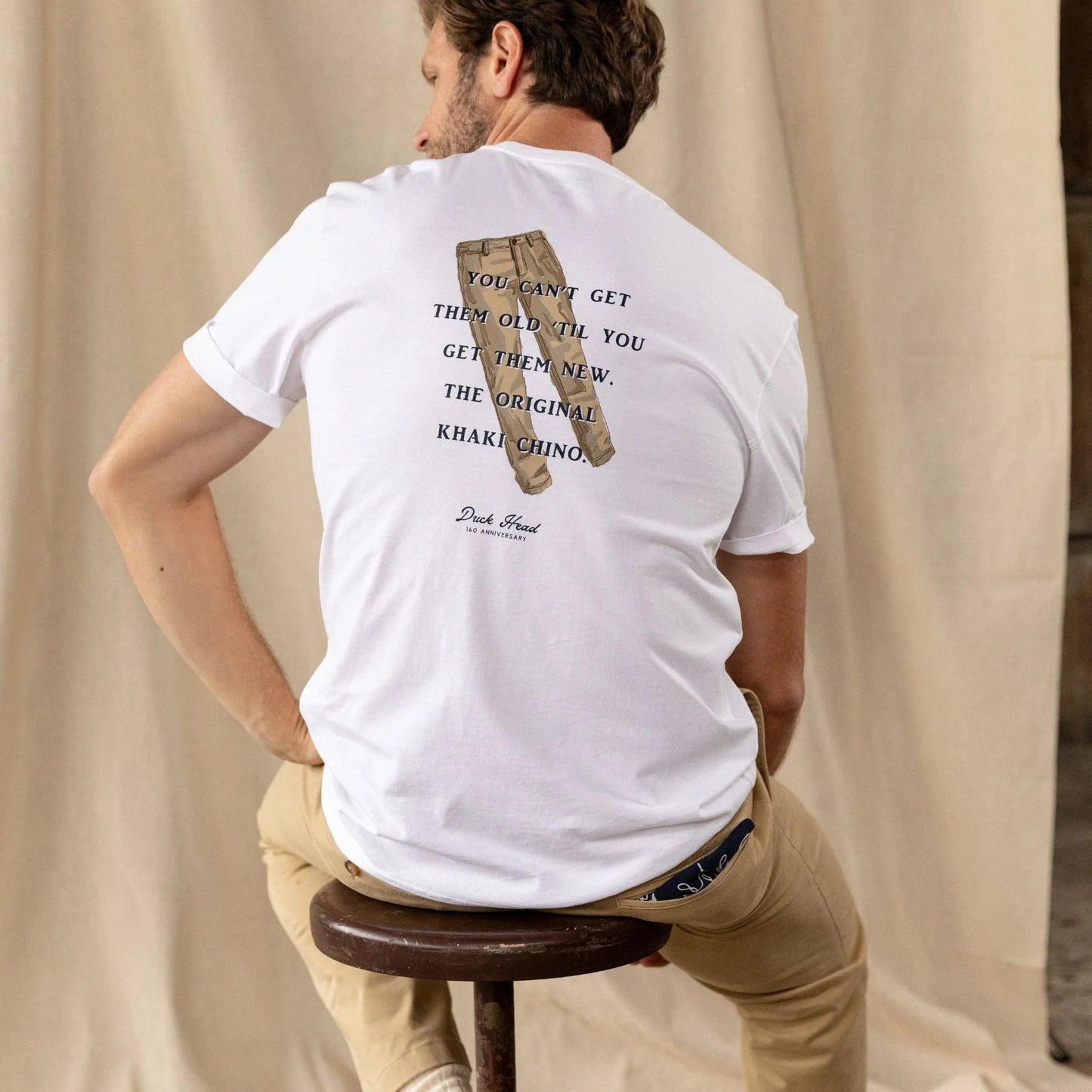 Duck Head 160th Khaki Chino T-Shirt