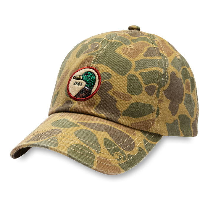 Duck Head Circle Patch Twill Hat (7 Colors)