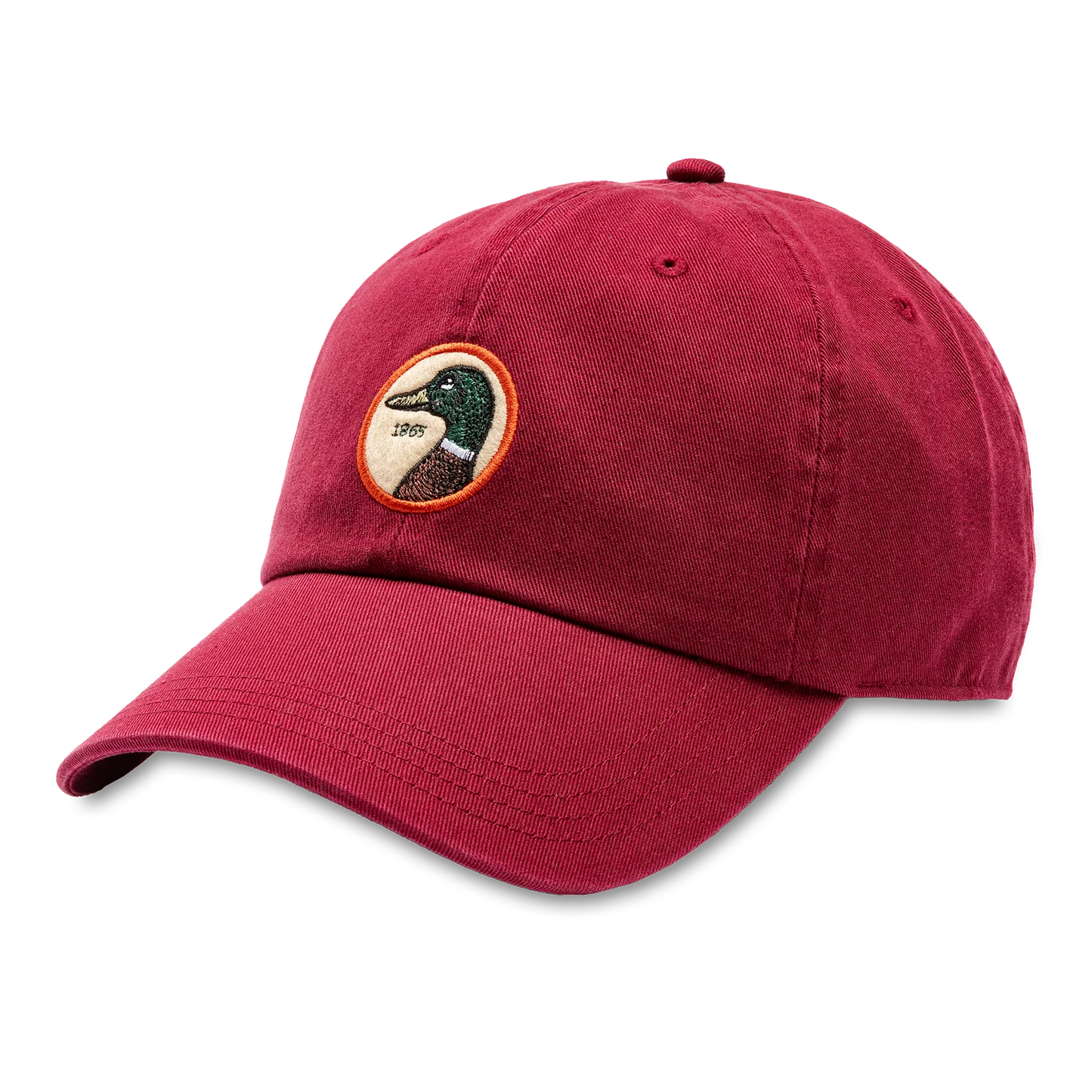 Duck Head Circle Patch Twill Hat (7 Colors)