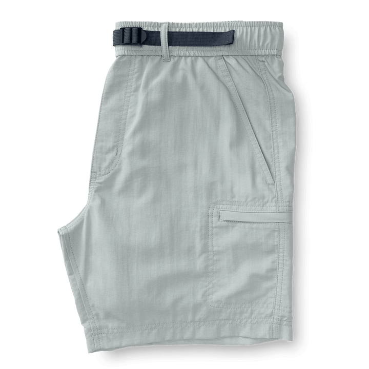 Duck Head 7" On The Fly Short - Quarry Gray