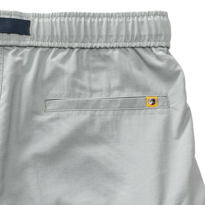 Duck Head 7" On The Fly Short - Quarry Gray