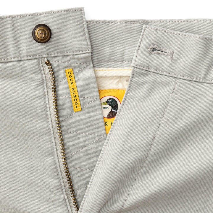 Duck Head 7" Gold School Chino Short - Greystone