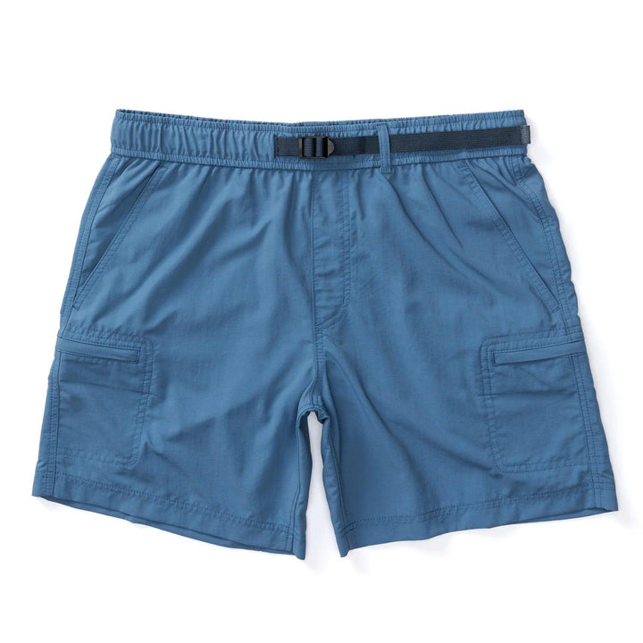 Duck Head 7" On The Fly Short - Shadow Blue