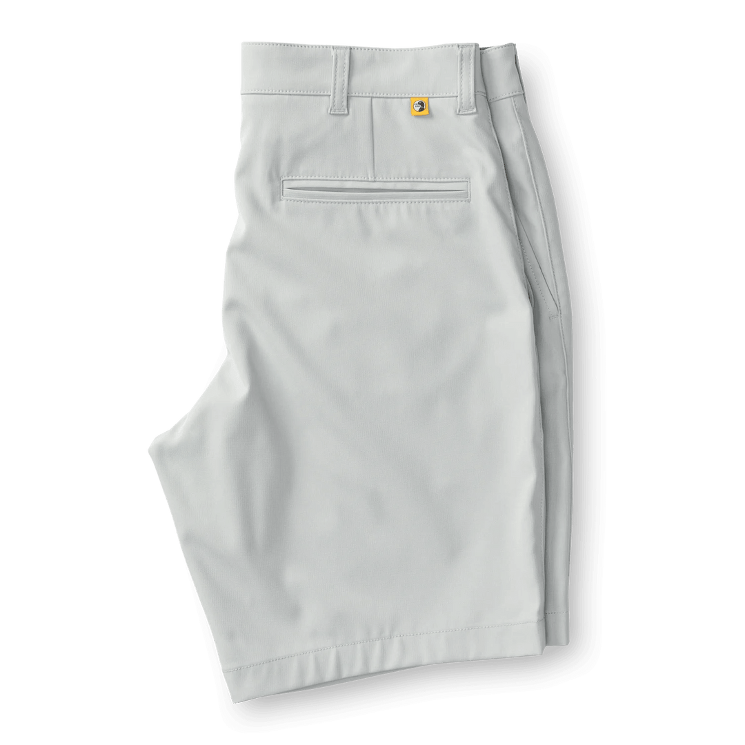 Duck Head 9" Long Drive Short - Mist Gray