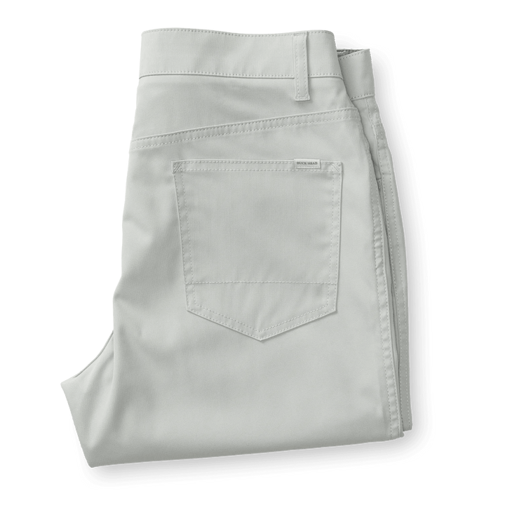 Duck Head Long Drive Pant - Mist Gray
