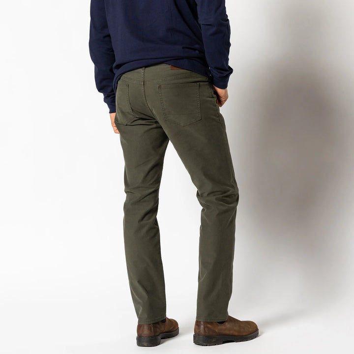 Duck Head Weldon Five-Pocket Pant- Deep Olive