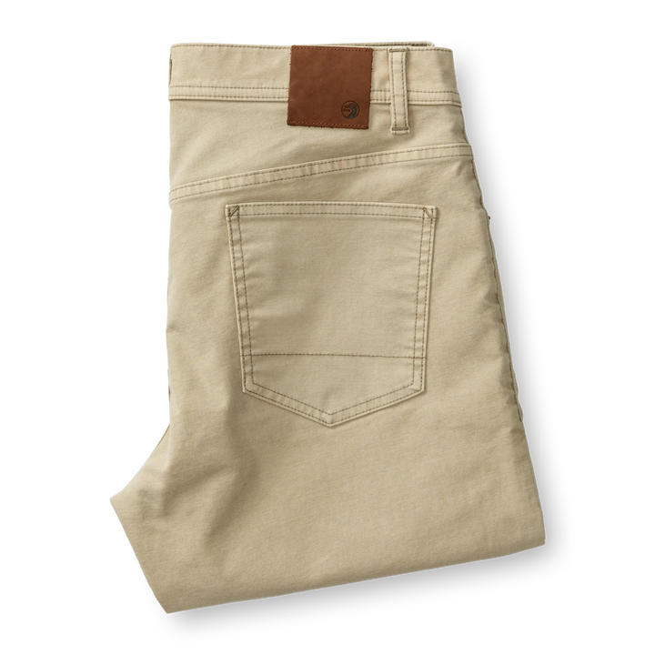 Duck Head Weldon Five-Pocket Pant- Sandstone