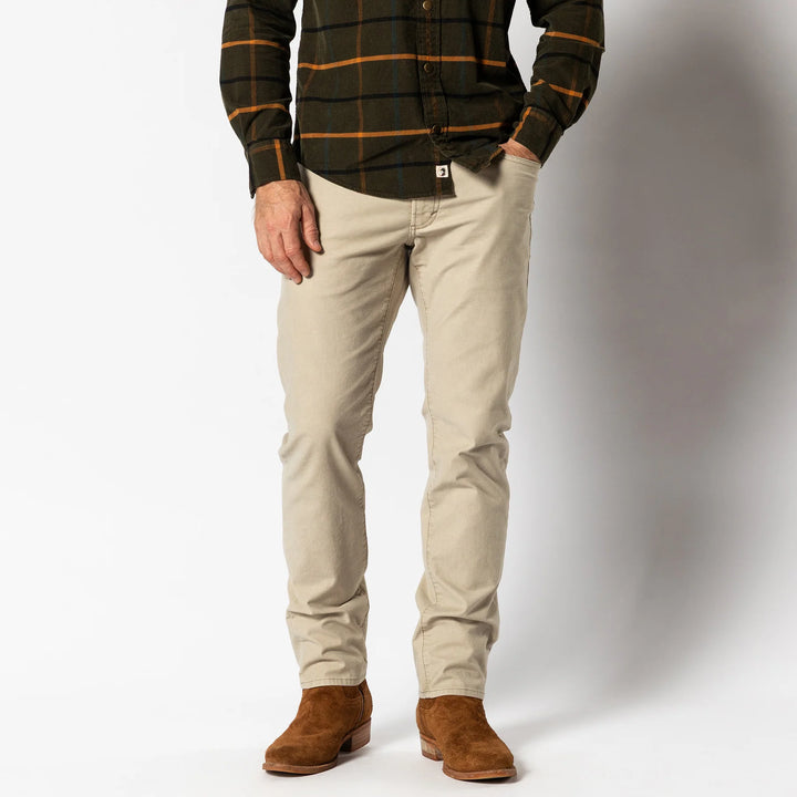 Duck Head Weldon Five-Pocket Pant- Sandstone