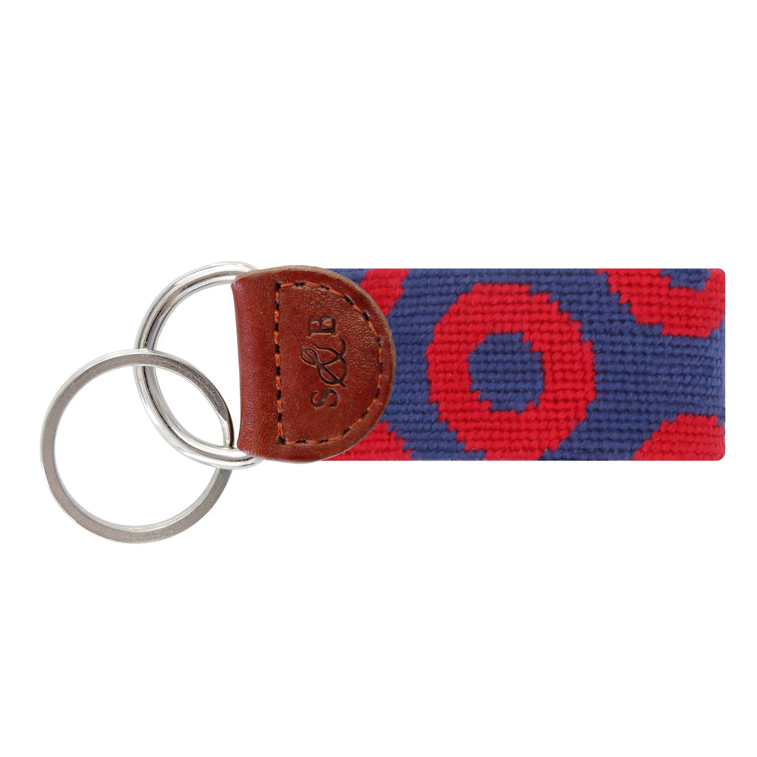Smathers & Branson Key Fob- Donut Pattern