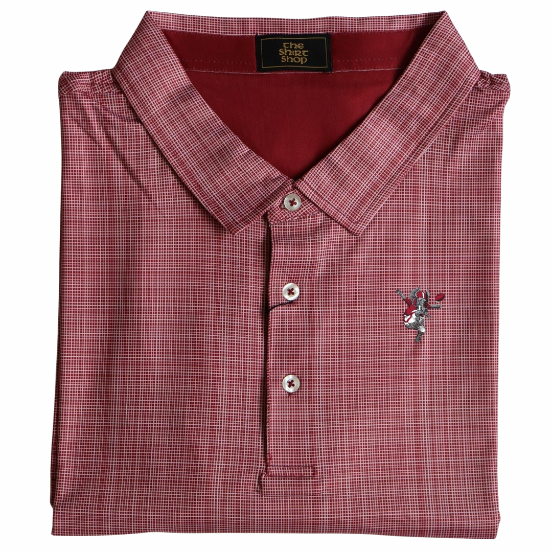 The Shirt Shop 525 Polo- Crimson (Kickin' AL)