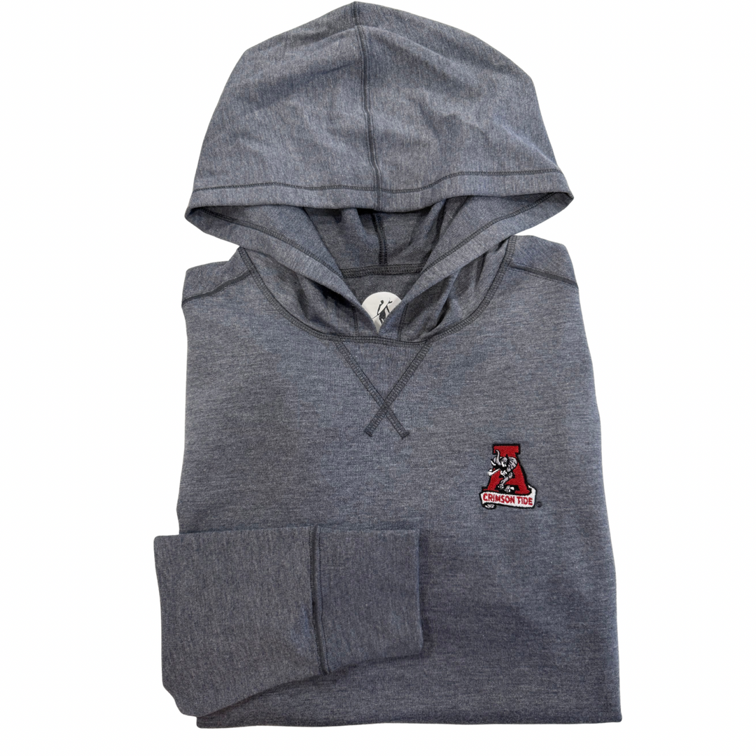 Toes On The Nose Schooner Hoodie- Dark Heather Grey (Vault)