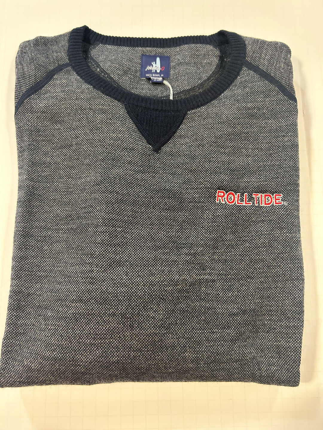 Johnnie-O Boggs Crewneck (Roll Tide)