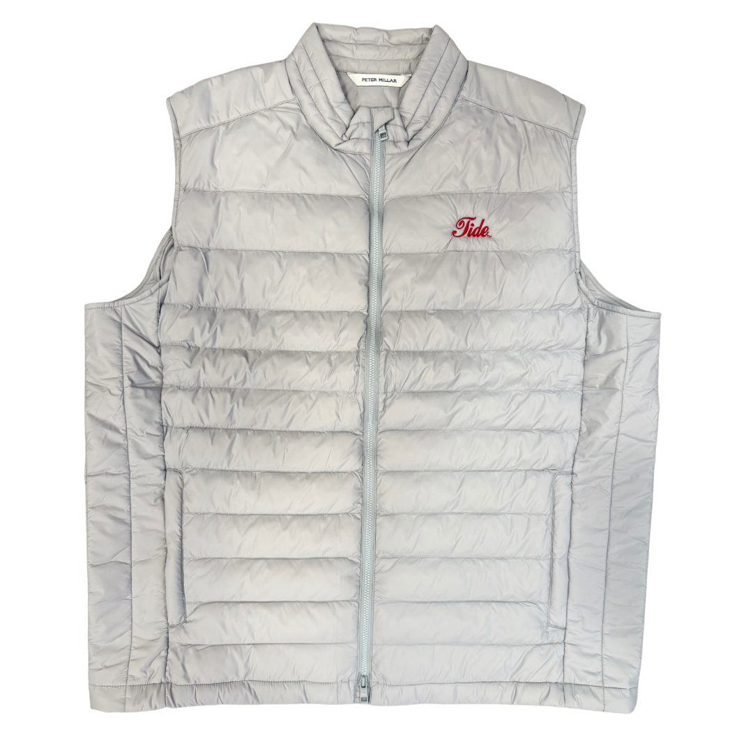 Peter Millar Apex Quilted Vest- Gale (Tide Script)