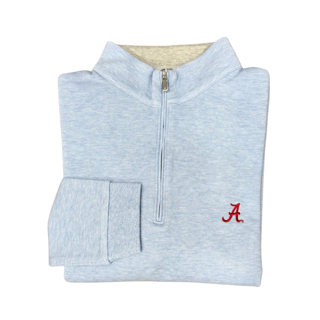 Peter Millar Crown Comfort Pullover- Cottage Blue (Script A)