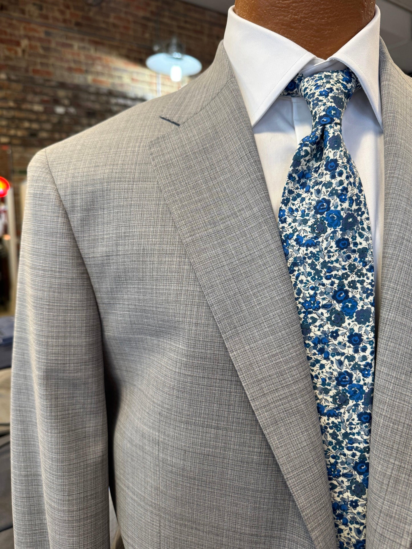 Hart Schaffner Marx Pearl Grey Suit