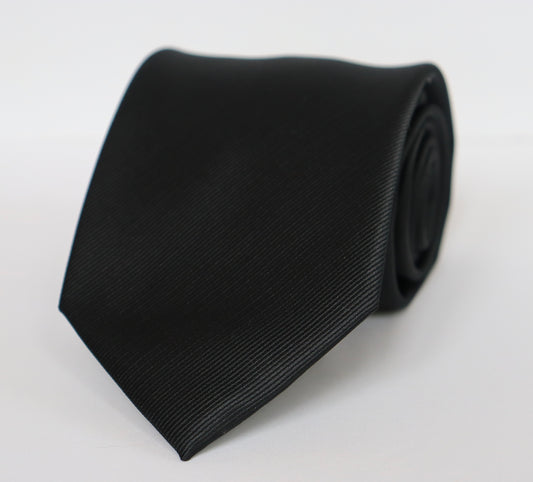 The Shirt Shop Tall Tie - Solid Black