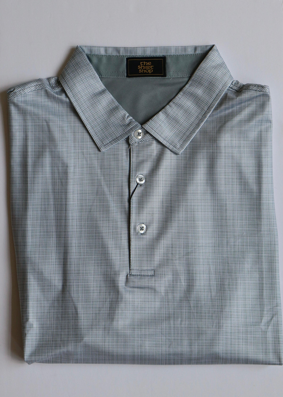 The Shirt Shop 525 Polo - Silver & White
