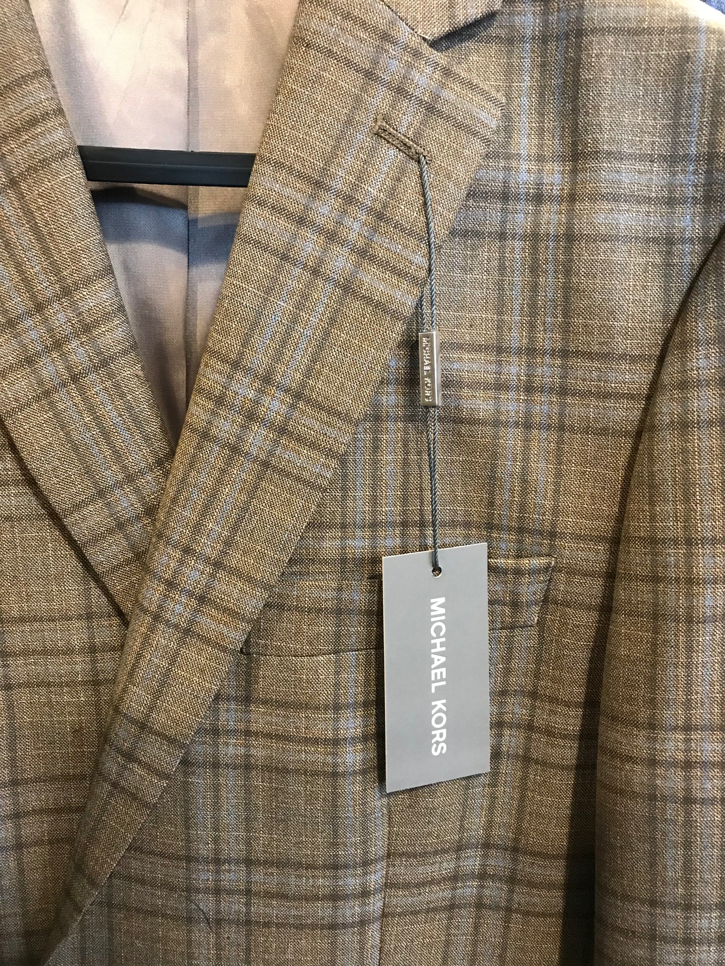 Michael Kors Tan/Olive Sport Coat
