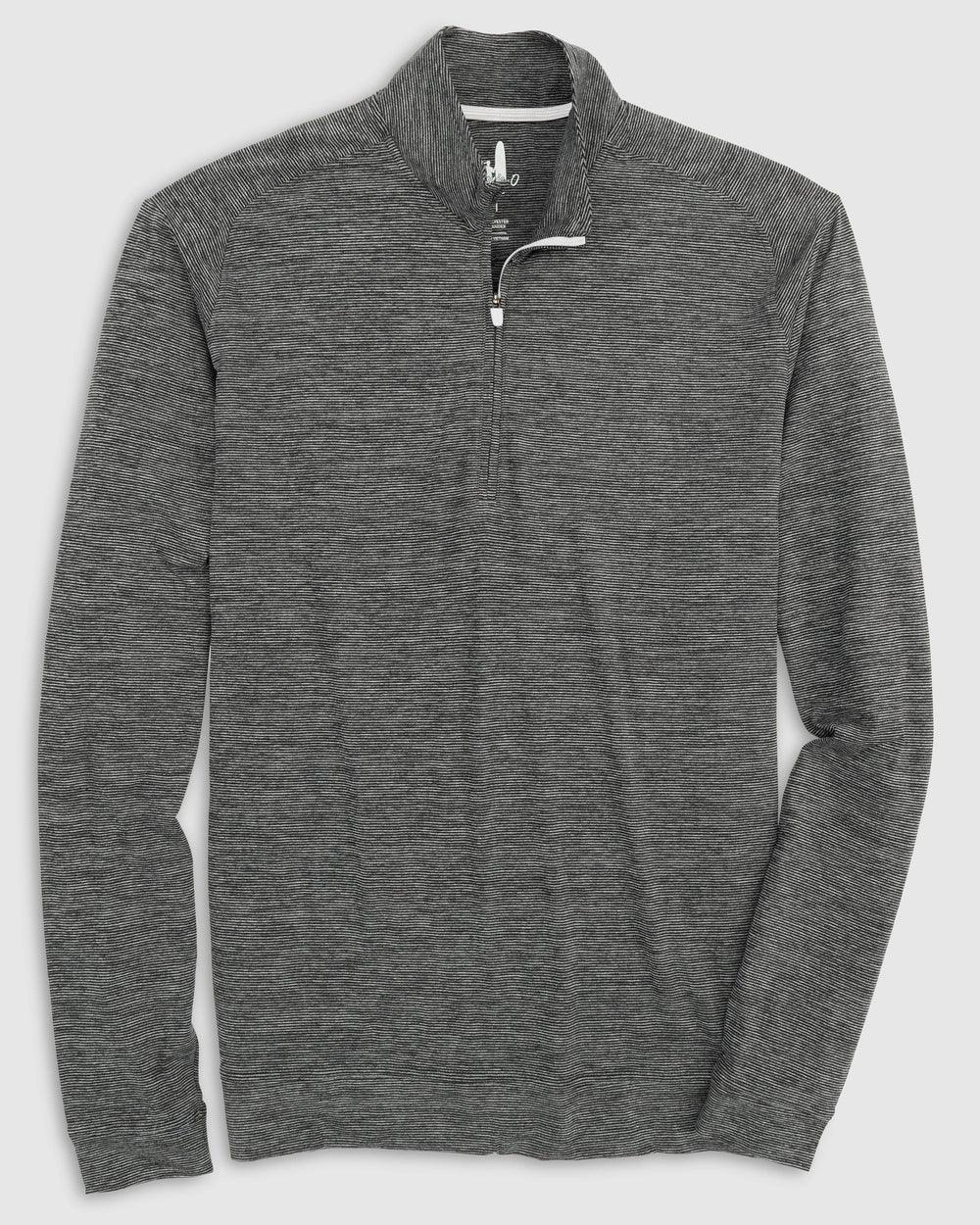 Johnnie-O Vaughn Quarter Zip- Black