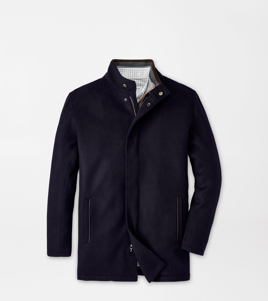 Peter Millar Crown Flex Fleece City Coat (2 Colors)