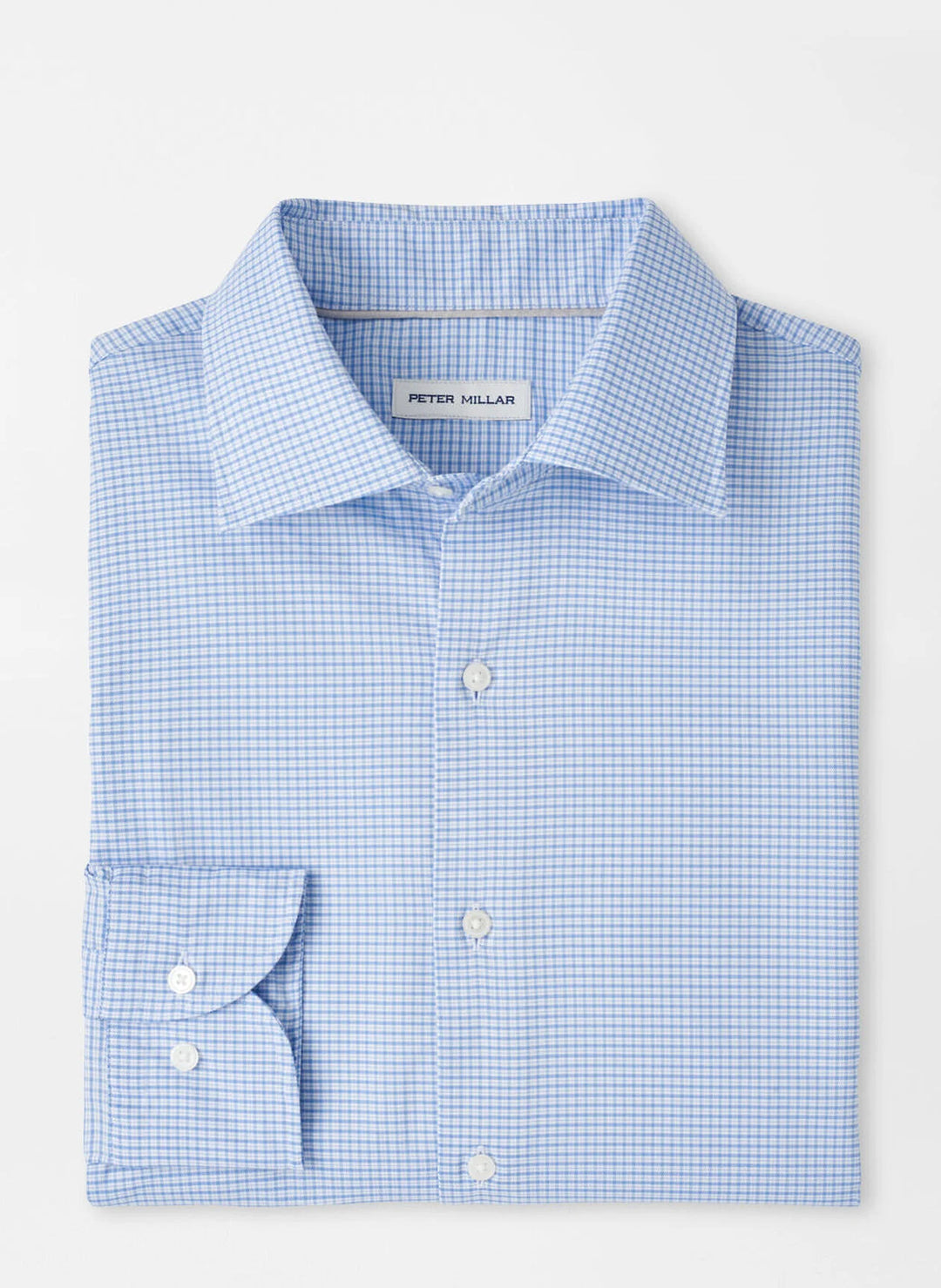 Peter Millar Jackson Crown Lite Cotton-Stretch Sport Shirt - Ruddy Blue