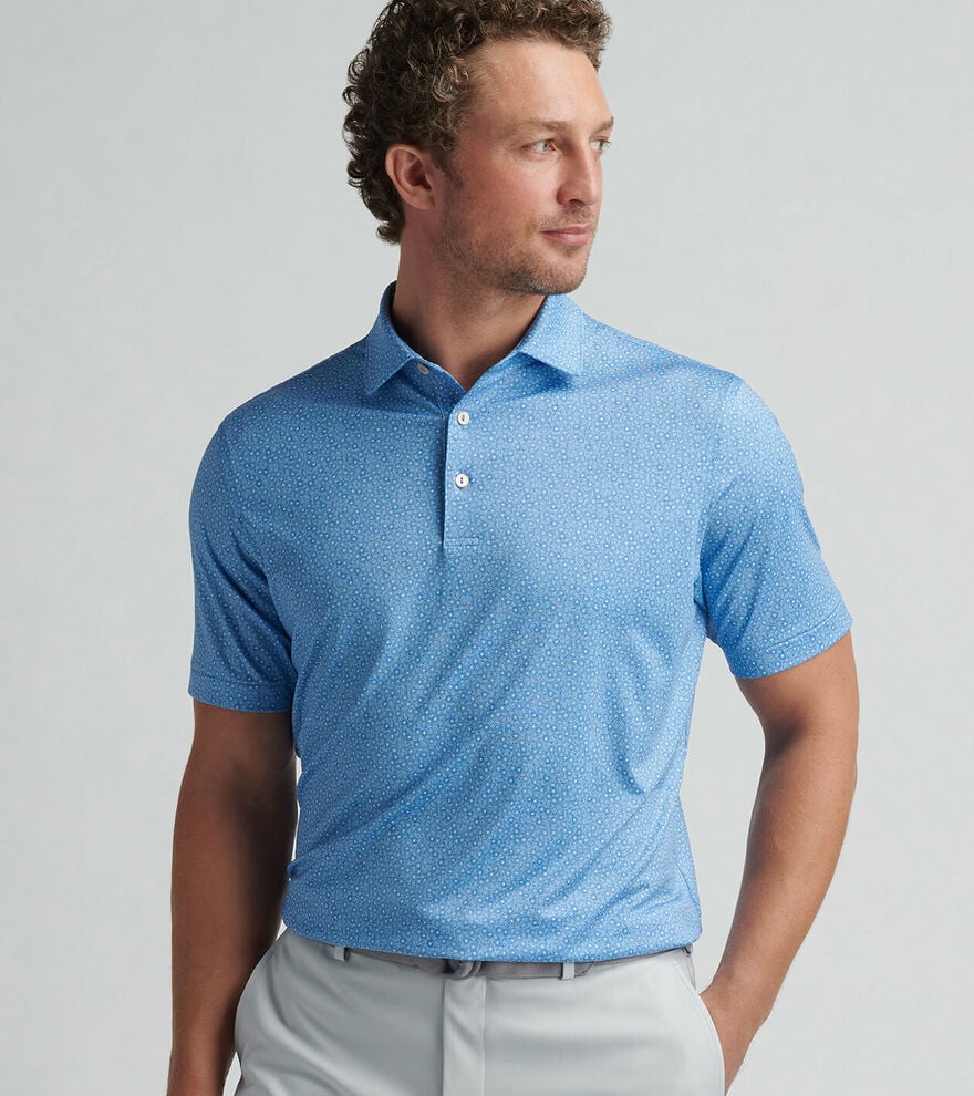 Peter Millar Bristol Floral Performance Polo