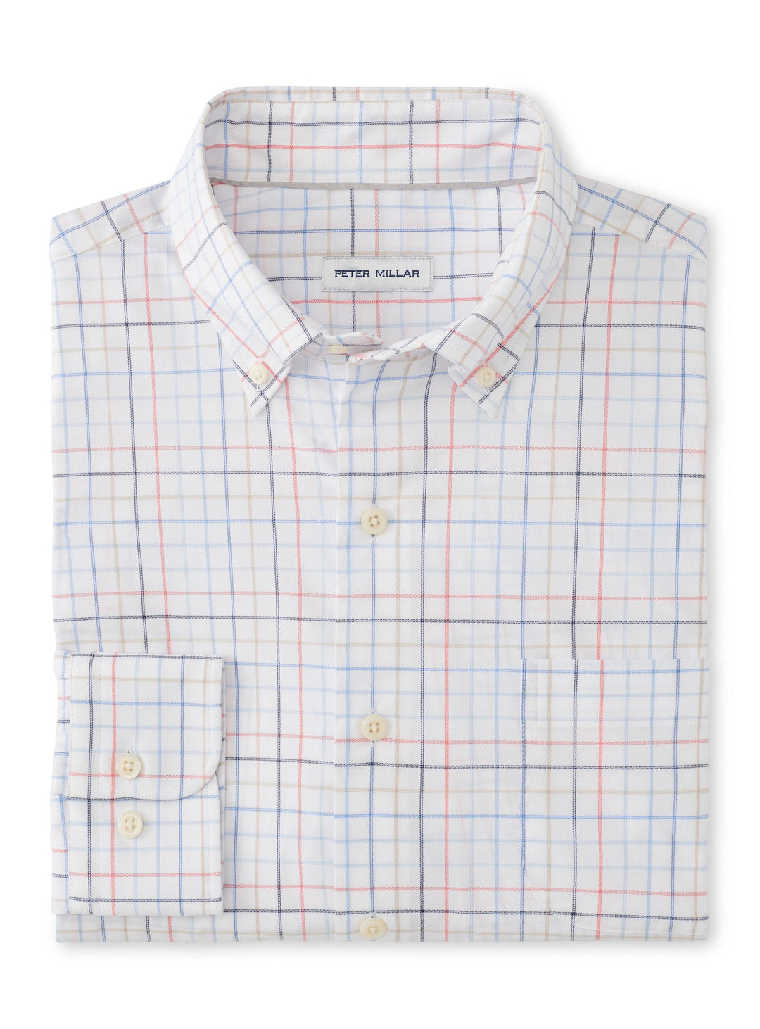 Peter Millar Allen Cotton-Stretch Sport Shirt