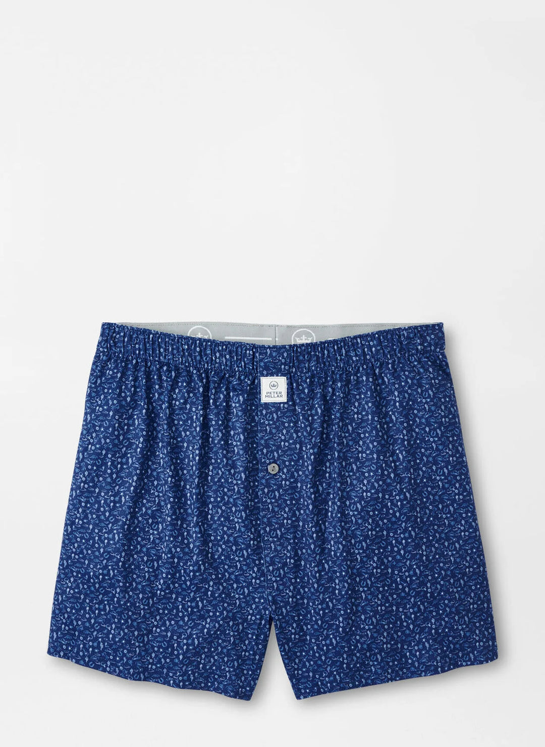 Peter Millar Outlaw Performance Boxer Short- Sport Navy