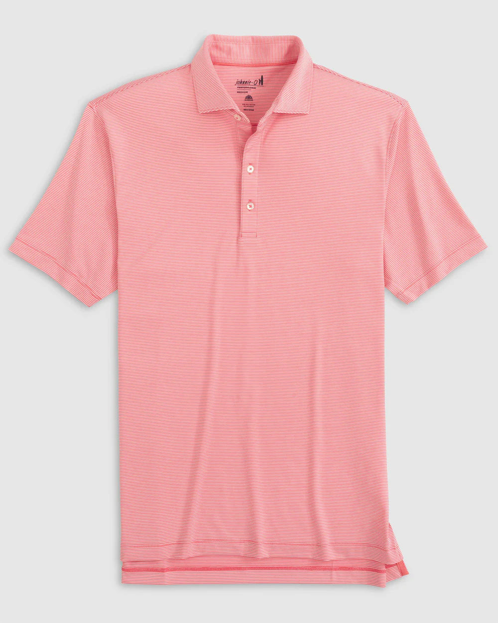 Johnnie-O Lyndon Striped Performance Jersey Polo - 3 Colors