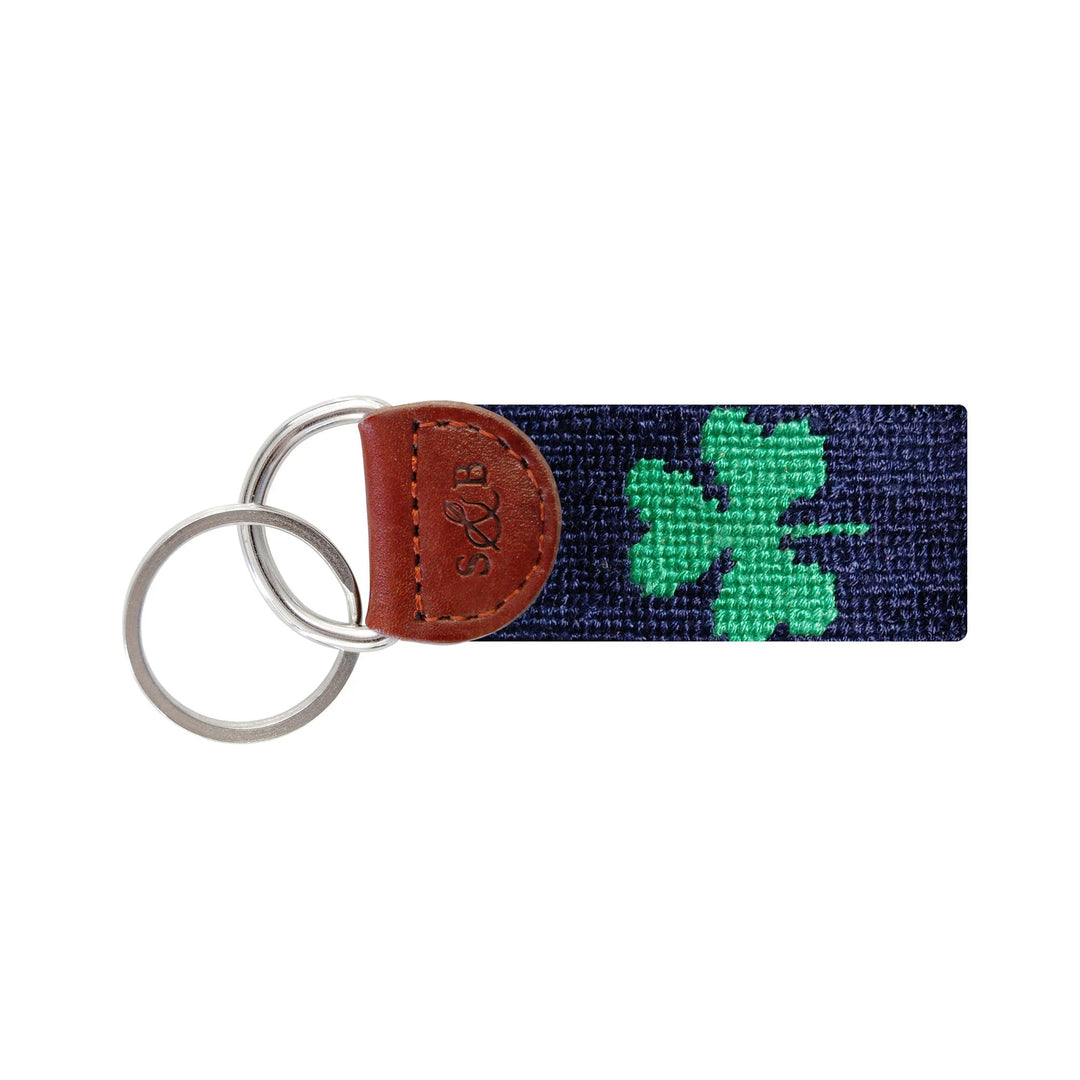 Smathers & Branson Key Fob- Shamrock (Dark Navy)