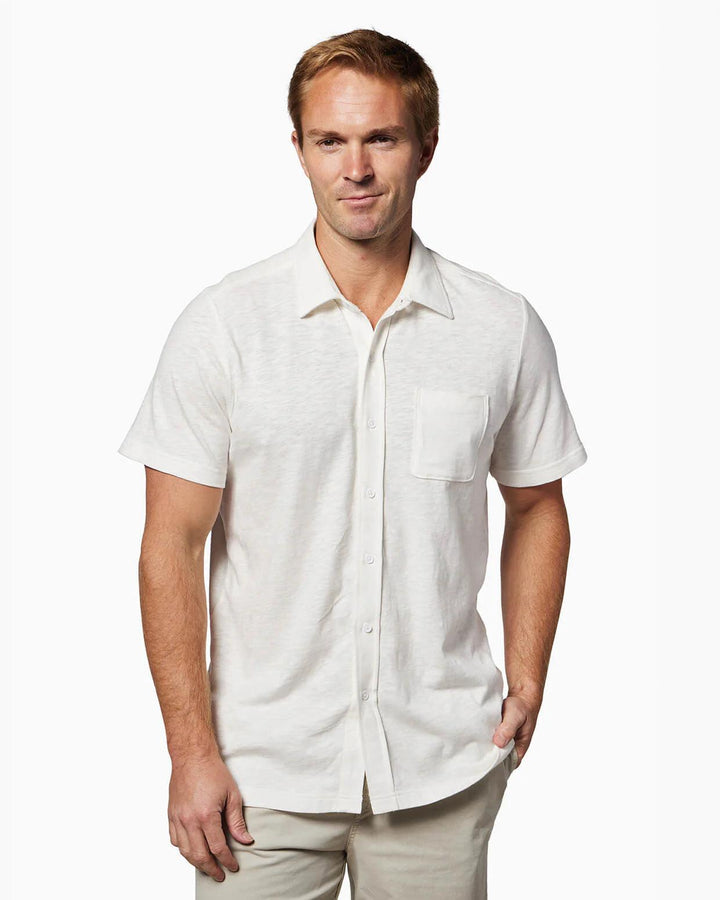 Toes on the Nose Havana Short Sleeve Button Up
