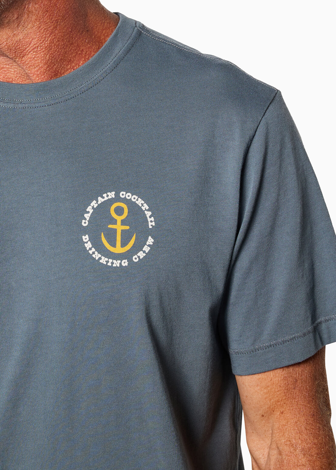 Toes on the Nose Drinking Crew Captain Cocktail T Shirt