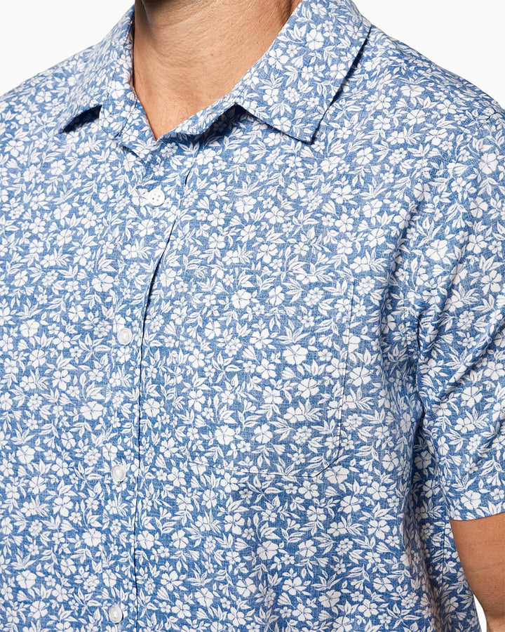 Toes on the Nose Coastline SS Button Up (2 Colors)