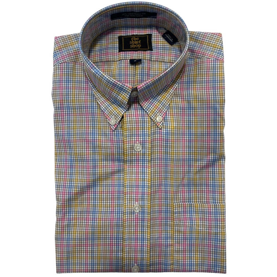 The Shirt Shop Wrinkle Free Button Down- Joe