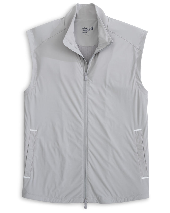 Johnnie-O Zimmer Featherweight Performance Vest- Seal