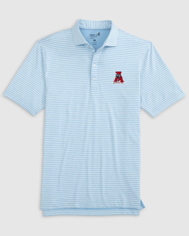 Johnnie-O Clipper Polo - Gulf Blue (Vault)