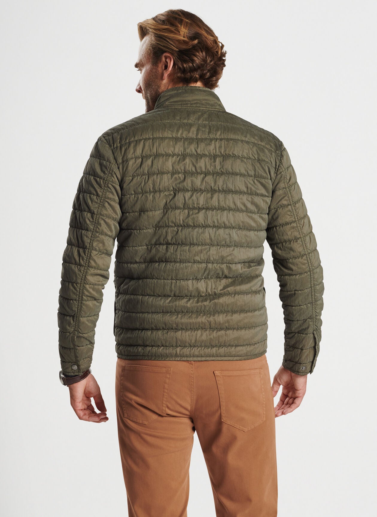 Peter Millar Greenwich Garment-Dyed Bomber