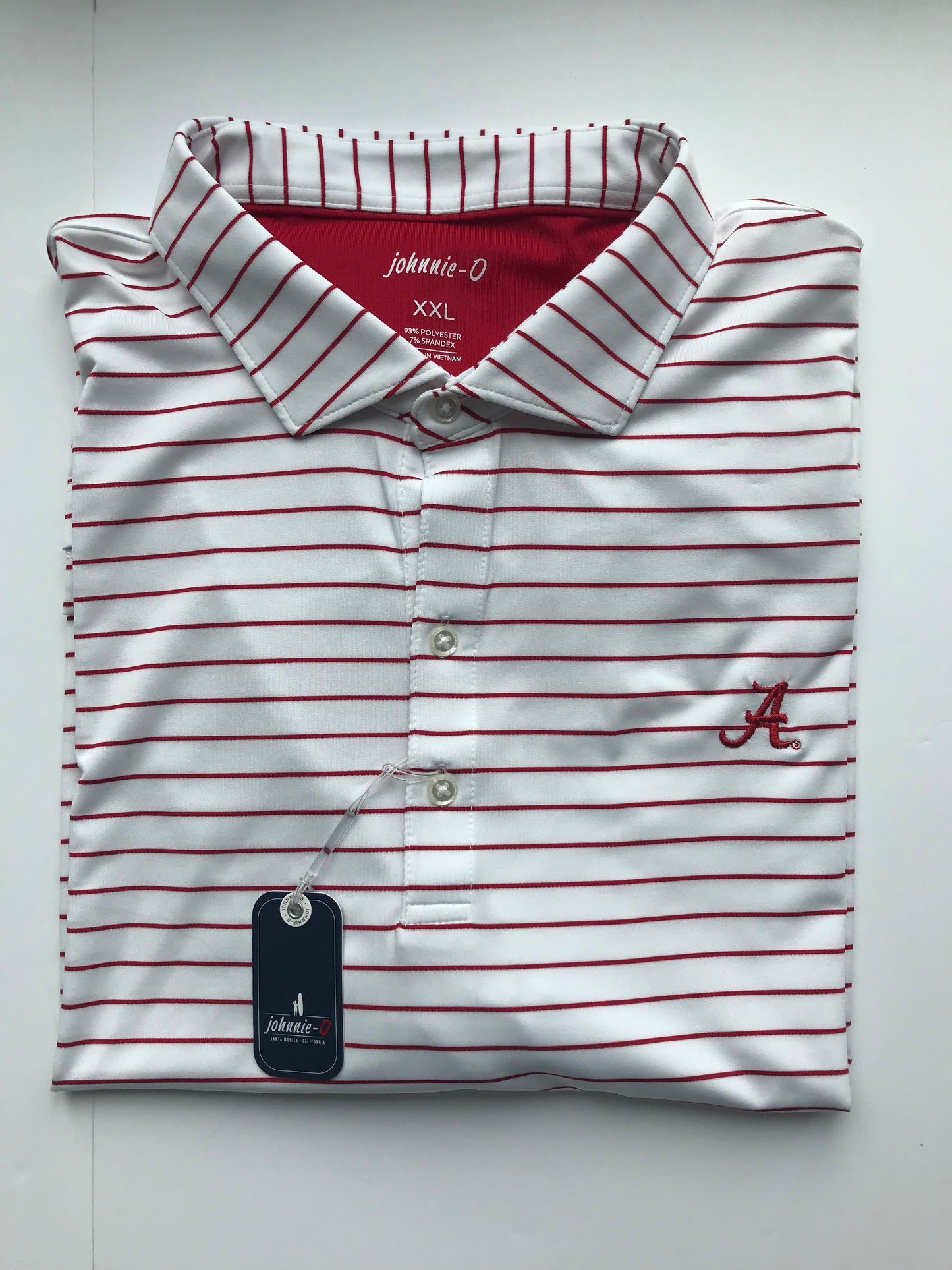 Johnnie-O Newton Game Day Polo - Script A