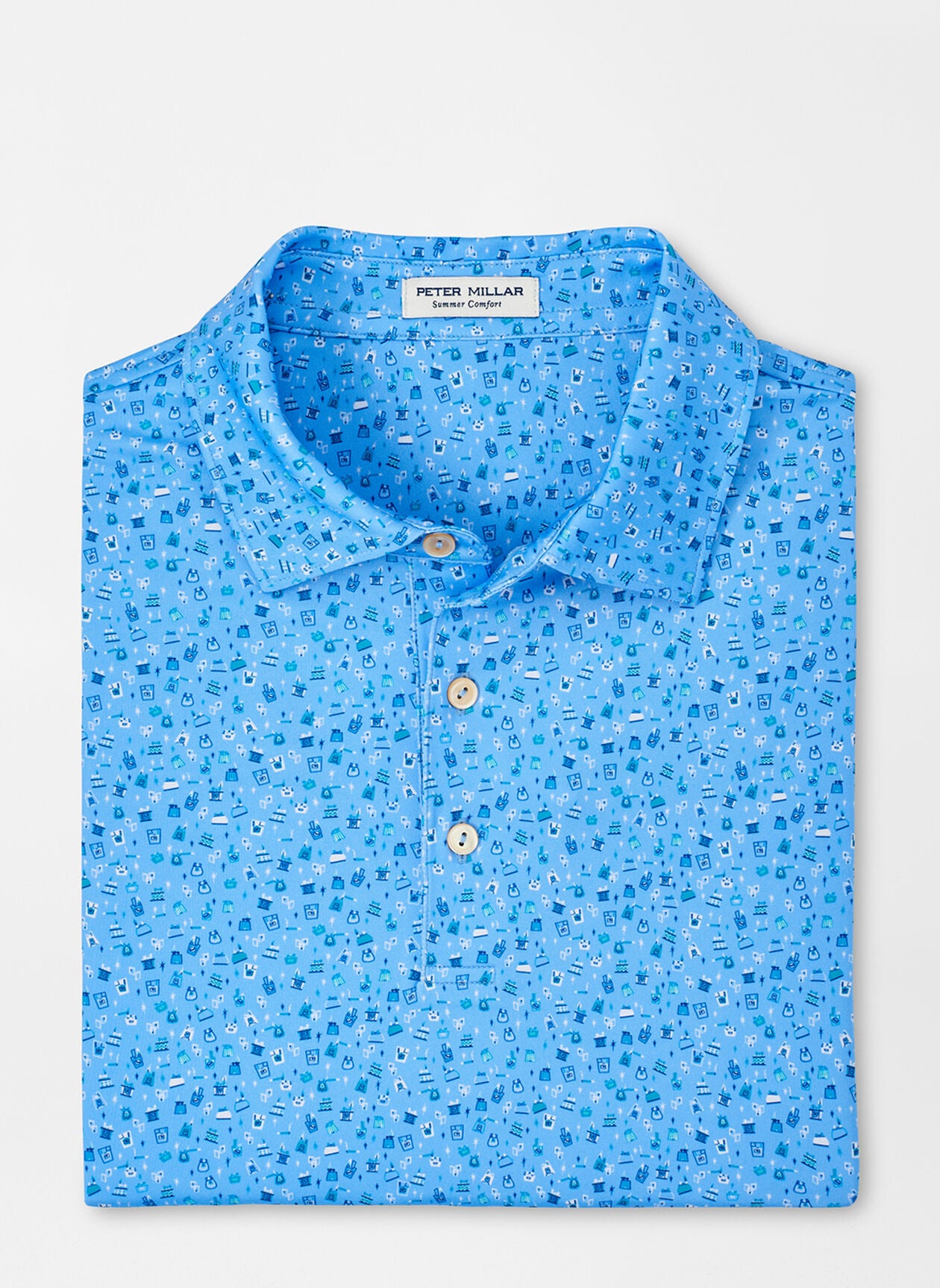 Peter Millar Light of My Life Performance Jersey Polo
