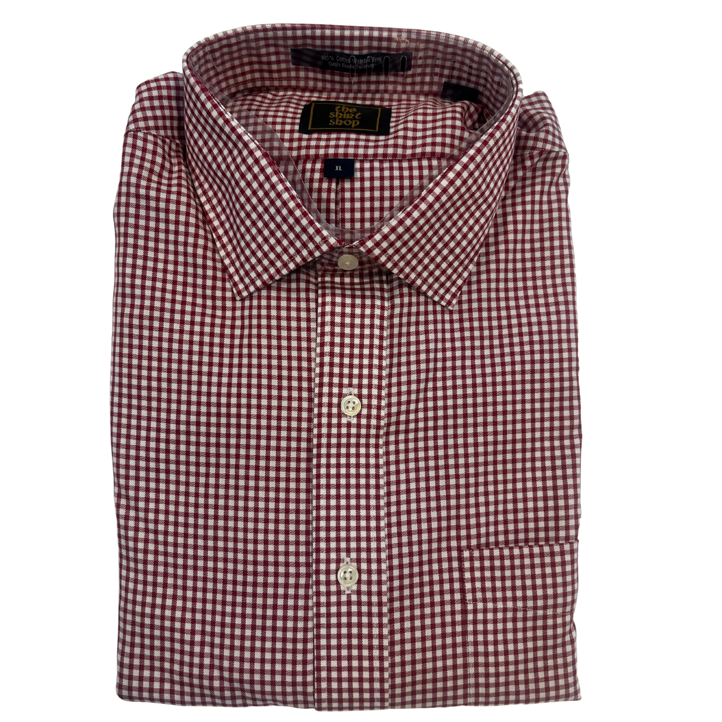 The Shirt Shop Wrinkle Free Spread Collar - Stallings