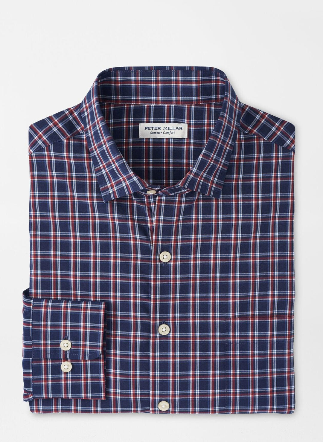 Peter Millar Sylvan Poplin Sport Shirt