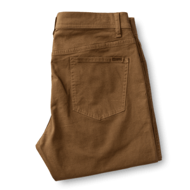 Duck Head Pinpoint Pant - Umber Brown